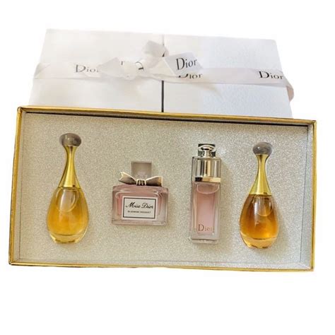 christian dior perfume gift set|dior mini fragrance gift set.